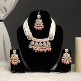 Bridal Kundan Jewellery Set with Earring