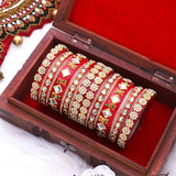 Rajwadi Chura with Pearl kada by Leshya