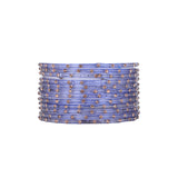 Single Dot Glass Bangles by Leshya (Karva)