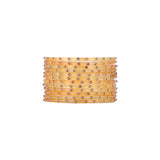 Single Dot Glass Bangles by Leshya (Karva)