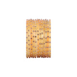 Single Dot Glass Bangles by Leshya (Karva)