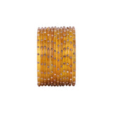Single Dot Glass Bangles by Leshya (Karva)