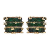 Kashmiri Ghungroo with Glass bangles and stone bangles by Leshya