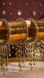 Waterfall Latkan Bangle set by Leshya for both hands