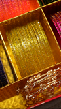 Gifting Box Set of 6 colours with ghungroo by Leshya (Glass)