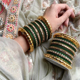 Traditional Bangle Set for two hands By Leshya