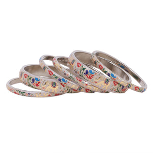 Set of 6  Elephant Bracelets by Leshya