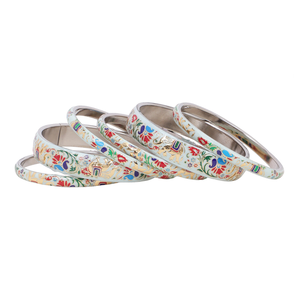 Set of 6  Elephant Bracelets by Leshya