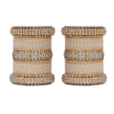 Traditional Bridal Bangle set by Leshya (Plus size)