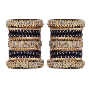 Traditional Bridal Bangle set by Leshya (Plus size)