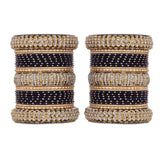 Traditional Bridal Bangle set by Leshya (Plus size)