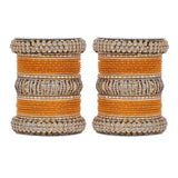 Traditional Bridal Bangle set by Leshya (Plus size)