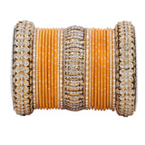 Traditional Bridal Bangle set by Leshya (Plus size)