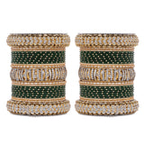 Traditional Bridal Bangle set by Leshya (Plus size)