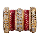 Traditional Bridal Bangle set by Leshya (Plus size)