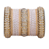 Traditional Bridal Bangle set by Leshya (Plus size)