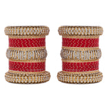 Traditional Bridal Bangle set by Leshya (Plus size)