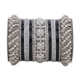 Silver Pacheli Bangle set by Leshya