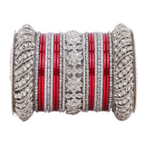 Silver Pacheli Bangle set by Leshya