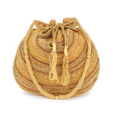 Bridal Handbag with Intricate zari Potli