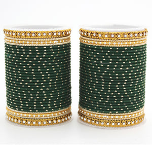 Set of 2 Traditional Partywear bangle sets for women by Leshya