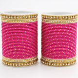 Set of 2 Traditional Partywear bangle sets for women by Leshya