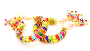 Free Size Multicoloured Bracelet Pair by Leshya