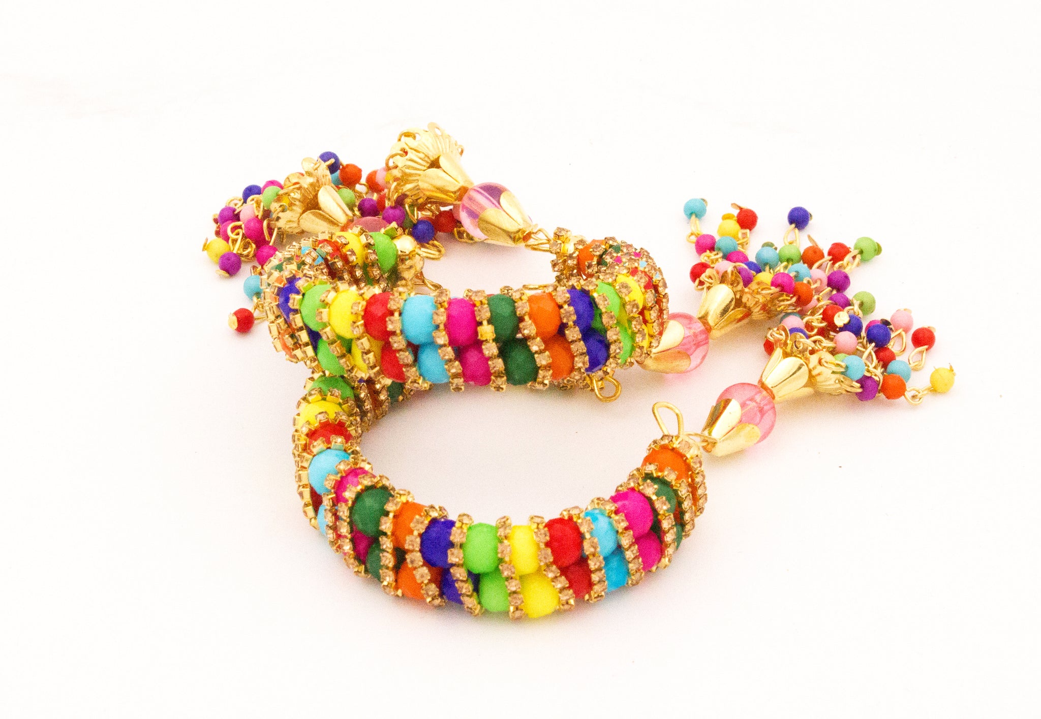 Rainbow Enamel Bracelet – Amelia Rose Design