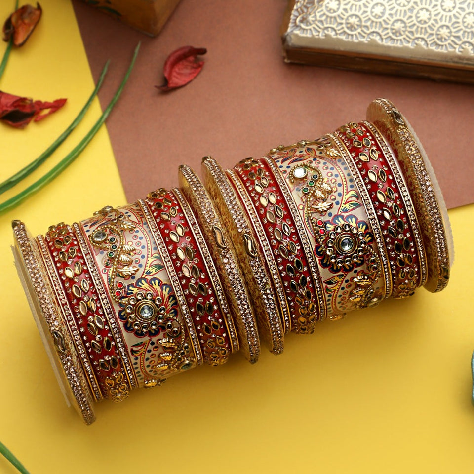 Rajasthani bridal chura Outlet