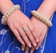 Set Of 2 Look-Like Jewellery Pearl Bracelets