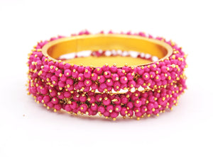 Set-of-2 Bridal Ghungroo Bangles for all occasions by Leshya Bracelet
