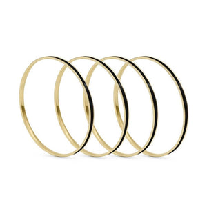 Set of 4 Brass Enamel for Dailywear by Leshya