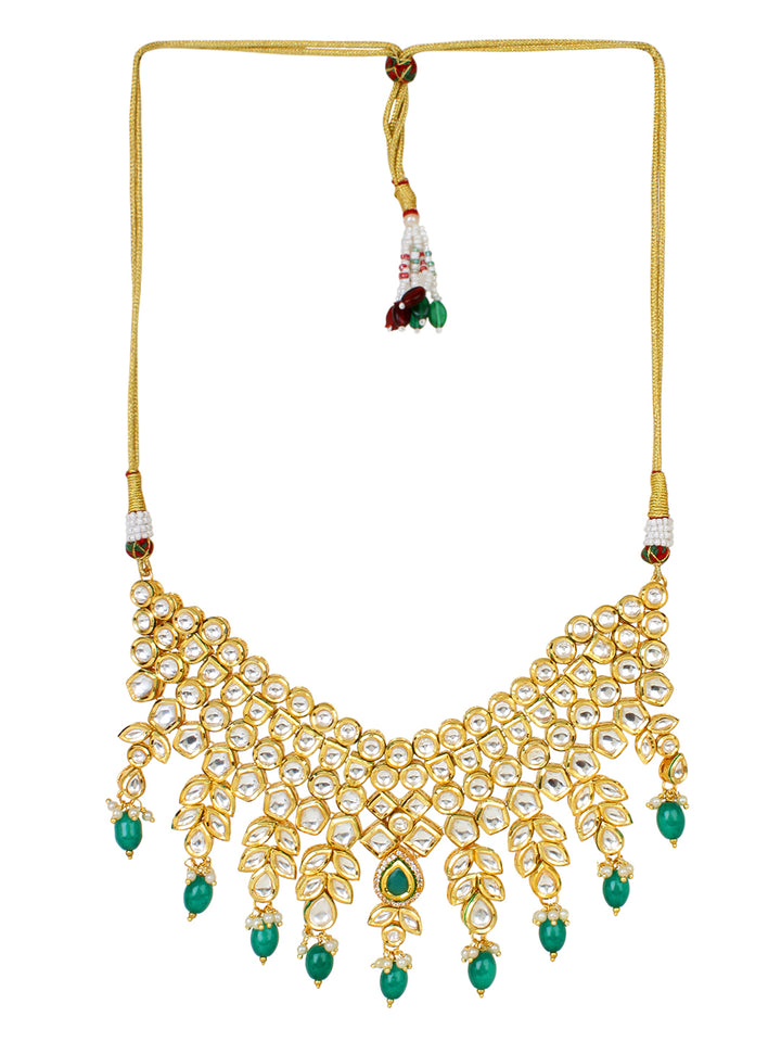 Bridal Kundan Jewellery Set by Leshya